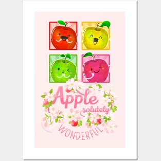 Applesolutely Wonderful - Punny Garden Posters and Art